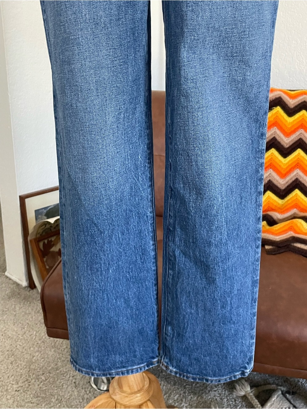 Madewell The Perfect Vintage Straight Jean Mayfield Wash Straight Jeans - Picture 8 of 14